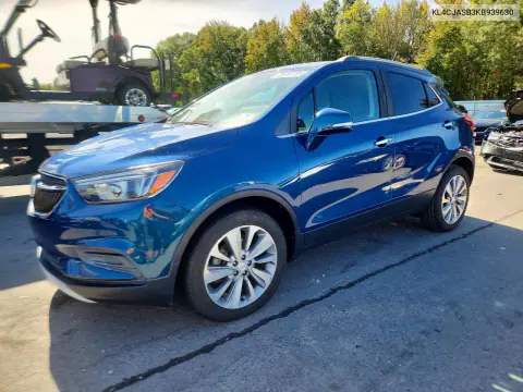 KL4CJASB3KB939630 — 2019 Buick Encore, Подтопление, фото до ремонта