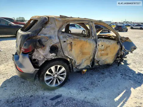 2019 Buick Encore Preferred VIN KL4CJASB4KB787227 фото 3