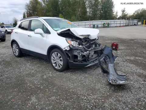 2020 Buick Encore Preferred VIN KL4CJASB3LB026786 фото 4