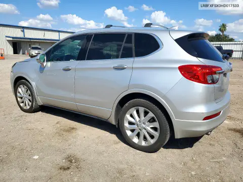 2017 Buick Envision Premium Ii VIN LRBFXFSX0HD017533 фото 2