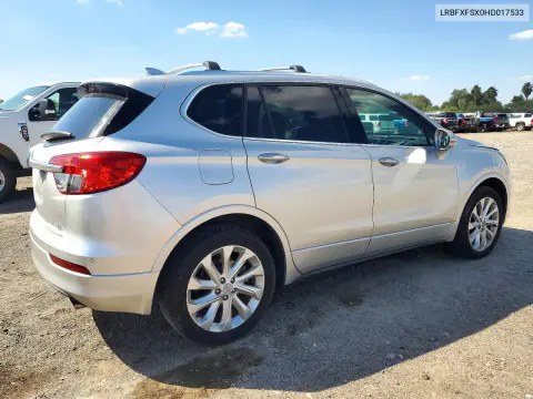 2017 Buick Envision Premium Ii VIN LRBFXFSX0HD017533 фото 3