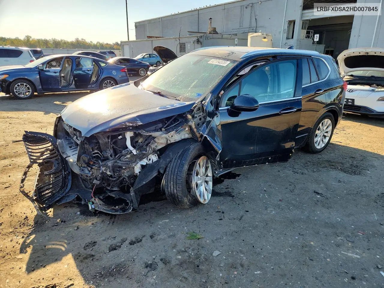 2017 Buick Envision Essence VIN LRBFXDSA2HD007845 фото 1