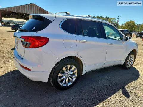 2017 Buick Envision Essence VIN LRBFXBSAXHD007760 фото 3
