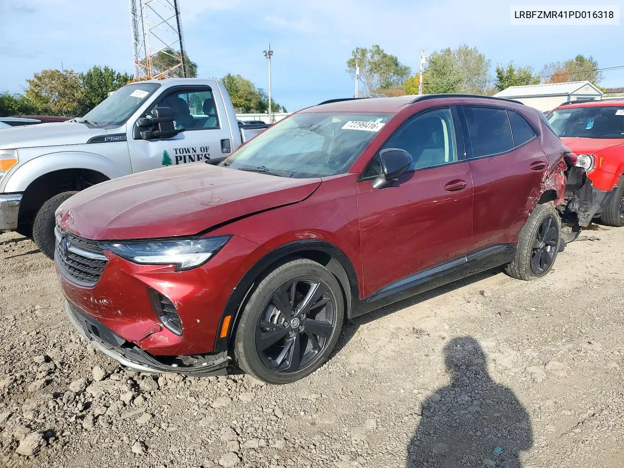 2023 Buick Envision Preferred VIN LRBFZMR41PD016318 фото 1
