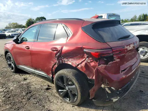 2023 Buick Envision Preferred VIN LRBFZMR41PD016318 фото 2