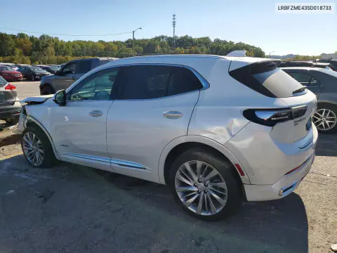 2025 Buick Envision Avenir VIN LRBFZME43SD018733 фото 2