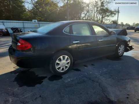 2005 Buick Lacrosse Cx VIN 2G4WC532351248942 фото 3