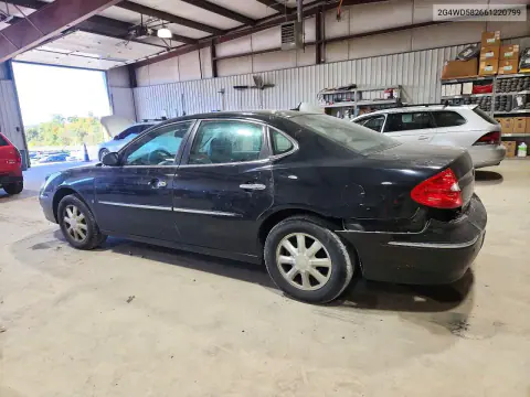 2006 Buick Lacrosse Cxl VIN 2G4WD582661220799 фото 2