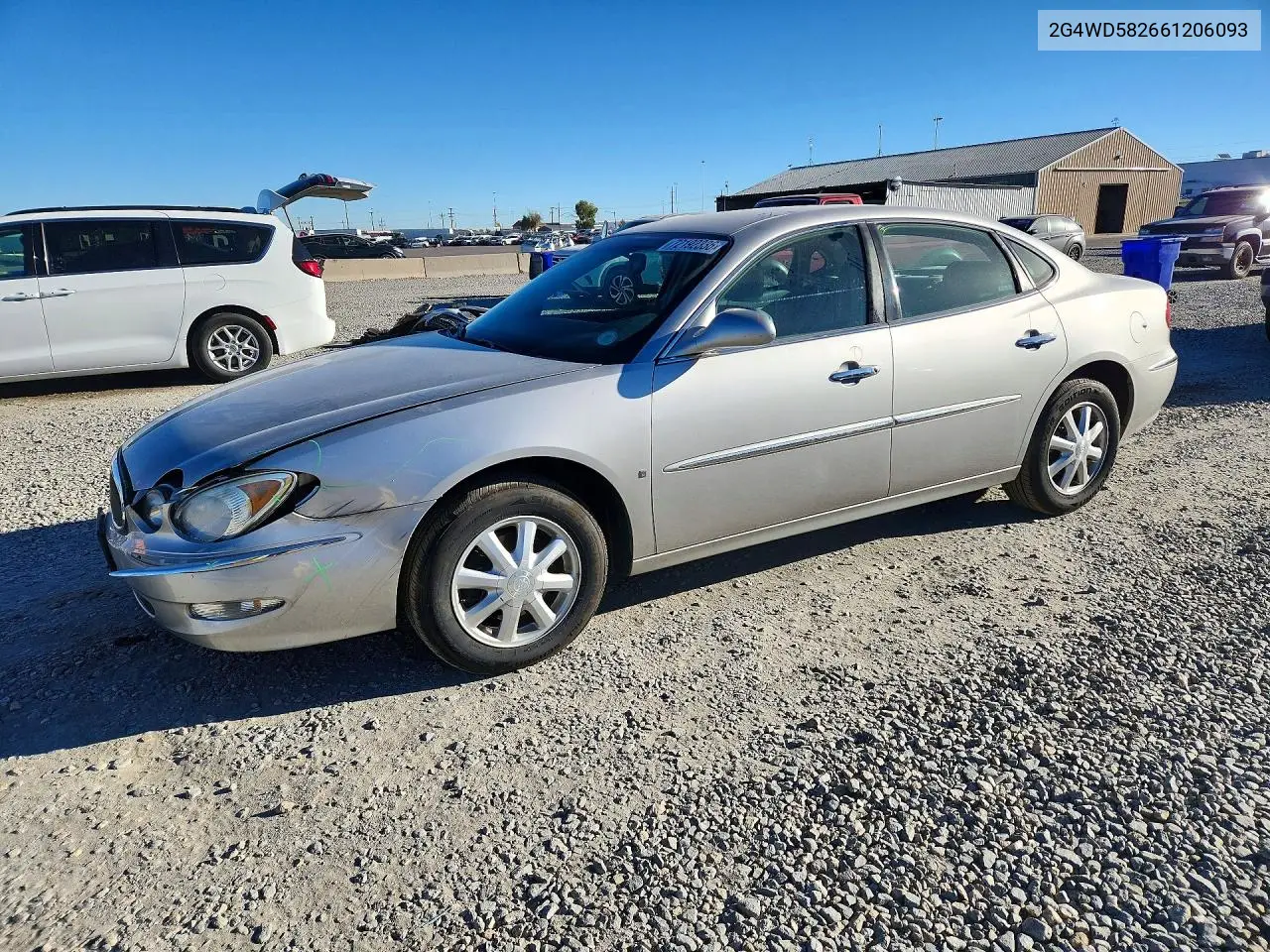 2006 Buick Lacrosse Cxl VIN 2G4WD582661206093 фото 1