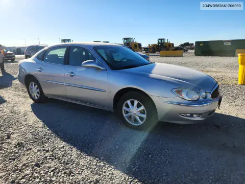 2006 Buick Lacrosse Cxl VIN 2G4WD582661206093 фото 4