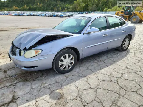 2006 Buick Lacrosse Cx VIN 2G4WC582461260589 фото 1