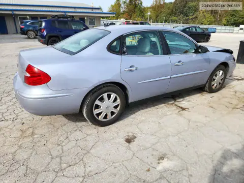 2006 Buick Lacrosse Cx VIN 2G4WC582461260589 фото 3