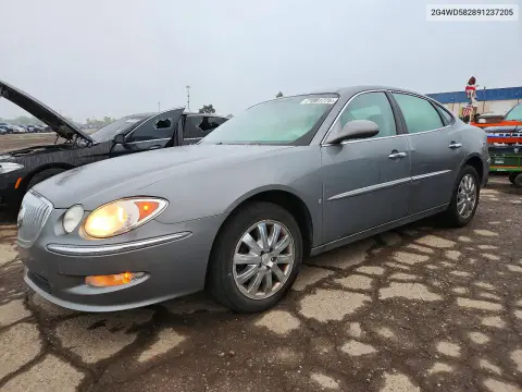 2G4WD582891237205 — 2009 Buick LaCrosse, Передняя часть, фото до ремонта