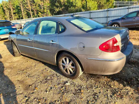2009 Buick Lacrosse Cxl VIN 2G4WD582391103640 фото 2