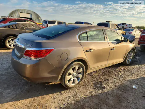 2011 Buick Lacrosse Cxs VIN 1G4GE5ED1BF190282 фото 3