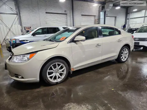 1G4GC5ED0BF268847 — 2011 Buick LaCrosse, Передняя часть, фото до ремонта
