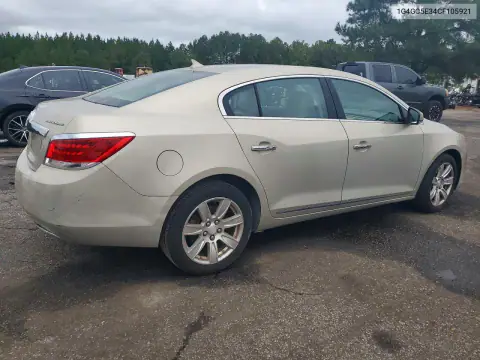 1G4GC5E34CF105921 — 2012 Buick LaCrosse, фото 3 с аукциона Copart 15.10.2026, Механические повреждения