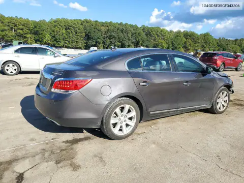 2012 Buick Lacrosse Premium VIN 1G4GD5E35CF343306 фото 3