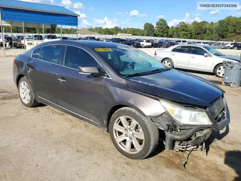 2012 Buick Lacrosse Premium VIN 1G4GD5E35CF343306 фото 4
