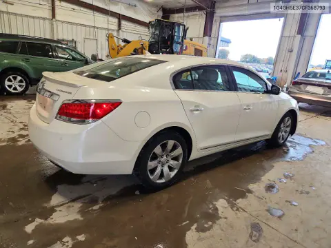 2012 Buick Lacrosse Premium VIN 1G4GH5E37CF368793 фото 3