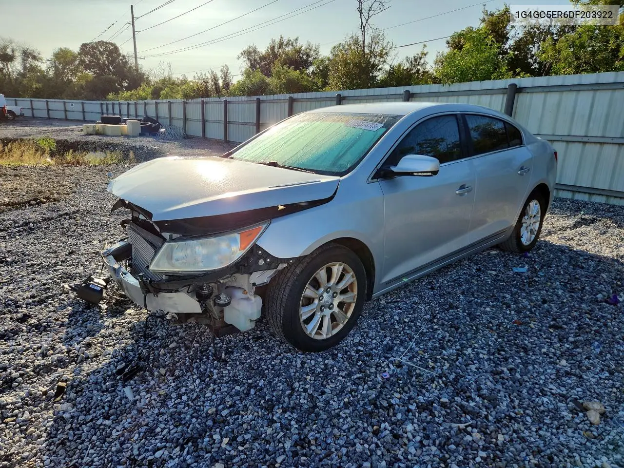 2013 Buick Lacrosse VIN 1G4GC5ER6DF203922 фото 1