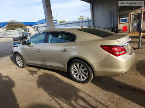 2014 Buick Lacrosse VIN 1G4GB5G35EF103663 фото 2