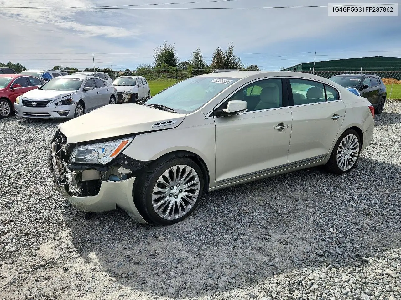 2015 Buick Lacrosse Premium VIN 1G4GF5G31FF287862 фото 1