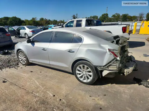 2016 Buick Lacrosse Premium VIN 1G4GD5G36GF190096 фото 2