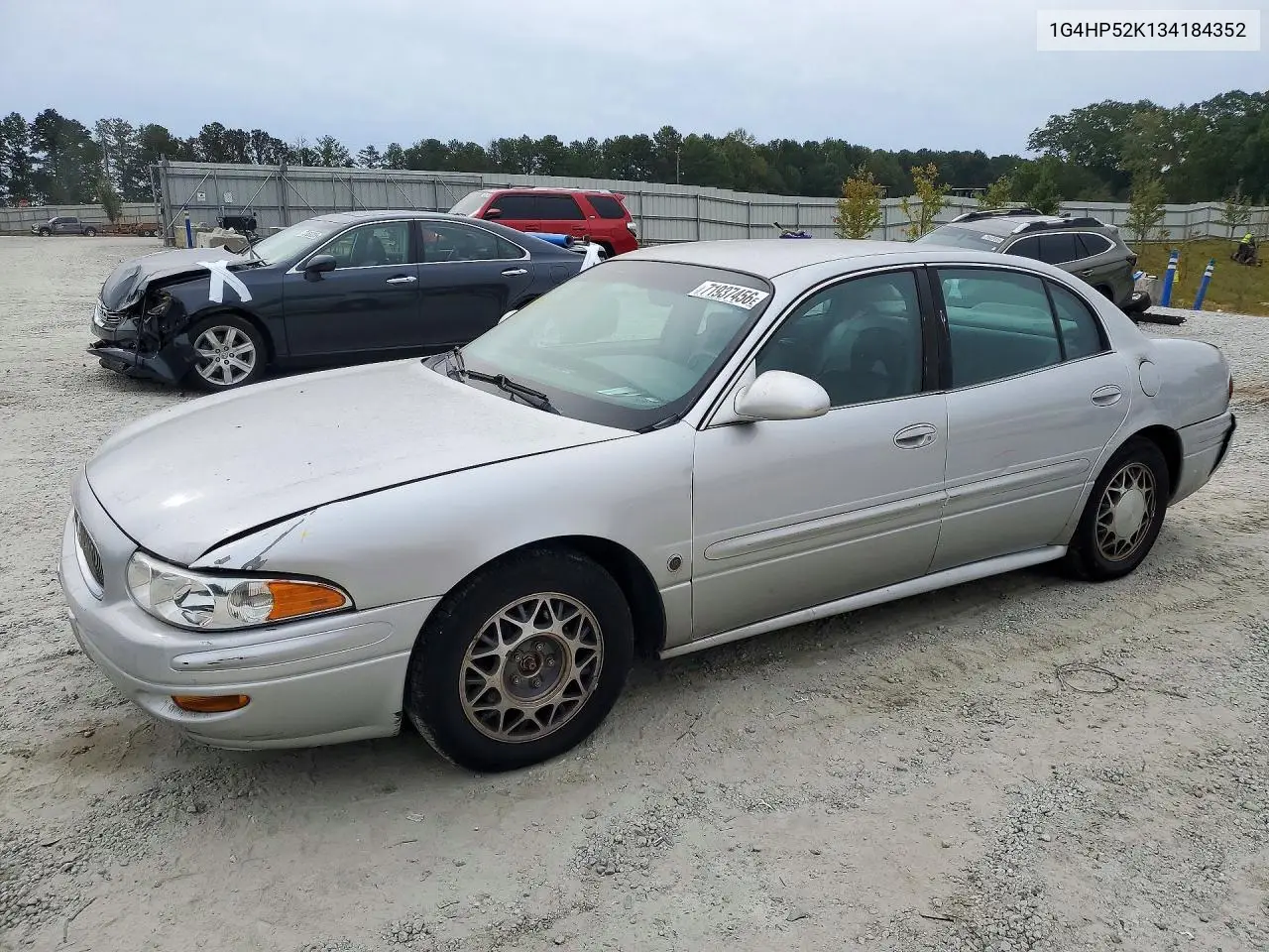2003 Buick Lesabre Custom VIN 1G4HP52K134184352 фото 1