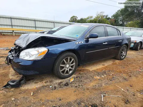 1G4HR57Y76U250446 — 2006 Buick Lucerne, Передняя часть, фото до ремонта