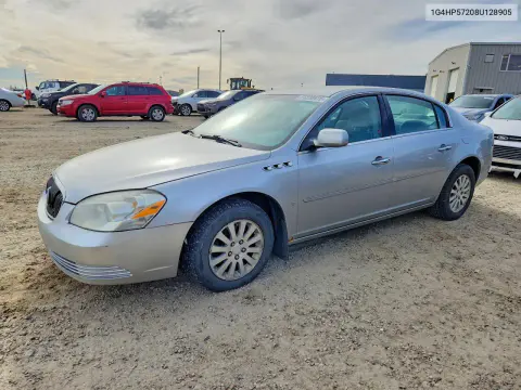 1G4HP57208U128905 — 2008 Buick Lucerne, Передняя часть, фото до ремонта