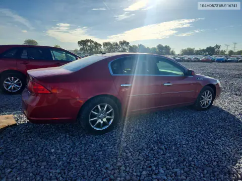 2008 Buick Lucerne Cxl VIN 1G4HD57218U116741 фото 3
