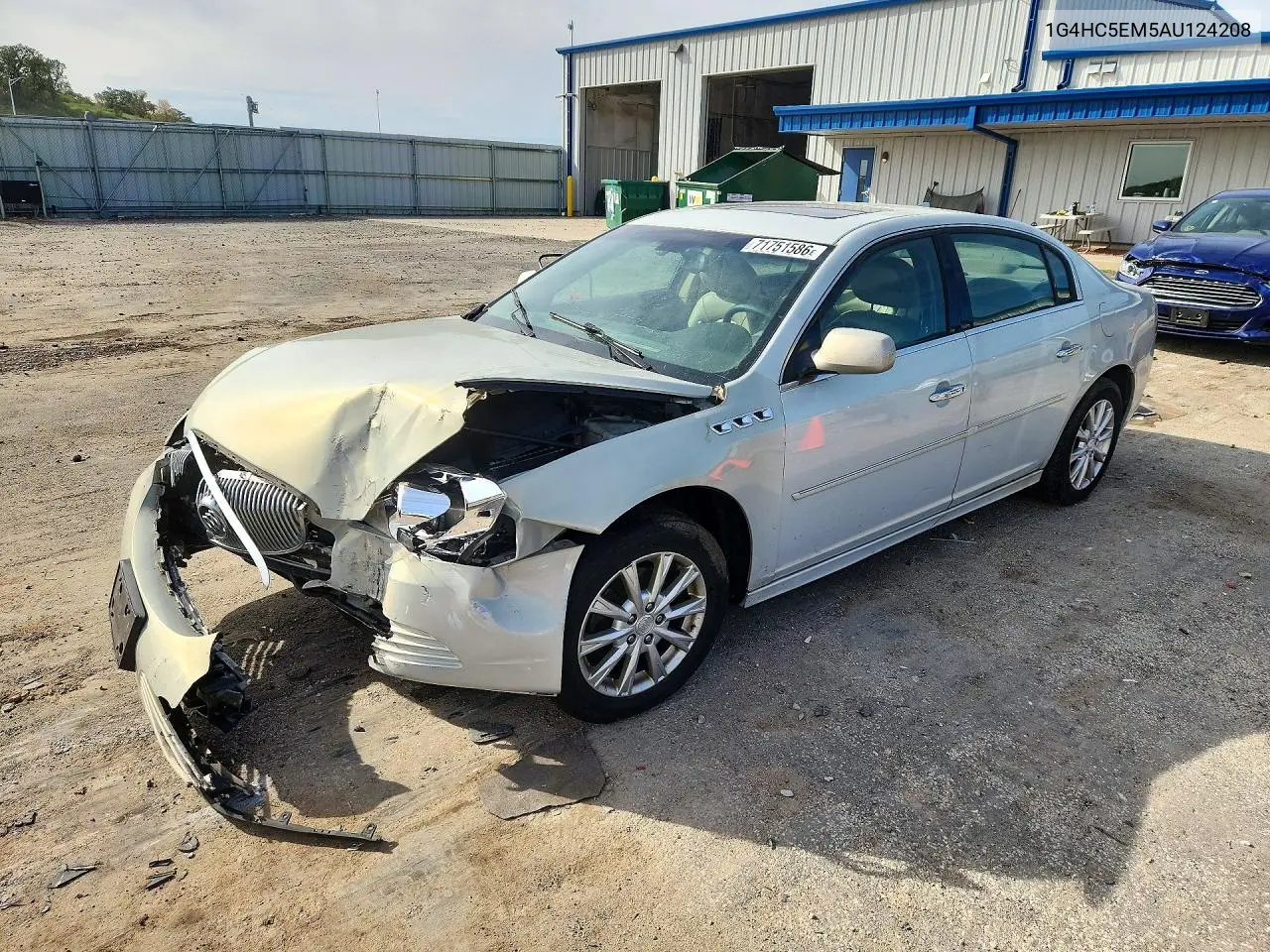 2010 Buick Lucerne Cxl VIN 1G4HC5EM5AU124208 фото 1