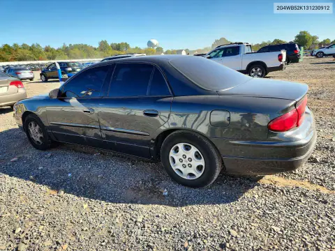 2003 Buick Regal Ls VIN 2G4WB52K131230912 фото 2