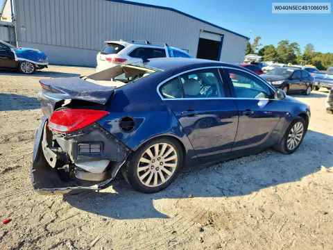 2011 Buick Regal VIN W04GN5EC4B1086095 фото 3