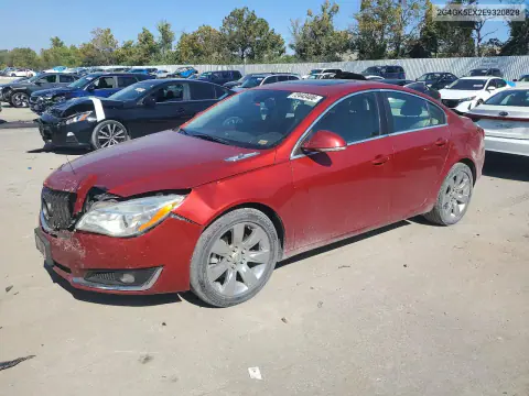 2G4GK5EX2E9320828 — 2014 Buick Regal, Передняя часть, фото до ремонта