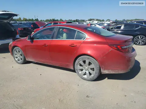 2014 Buick Regal VIN 2G4GK5EX2E9320828 фото 2