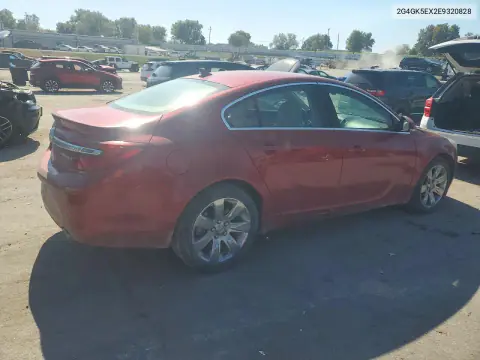 2014 Buick Regal VIN 2G4GK5EX2E9320828 фото 3