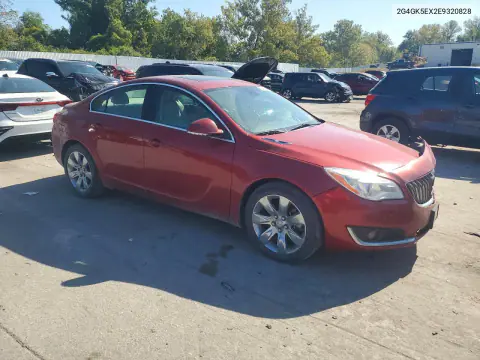 2014 Buick Regal VIN 2G4GK5EX2E9320828 фото 4