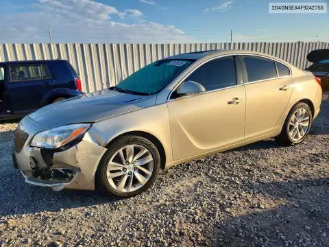 2G4GN5EX4F9242755 — 2015 Buick Regal, Передняя часть, фото до ремонта