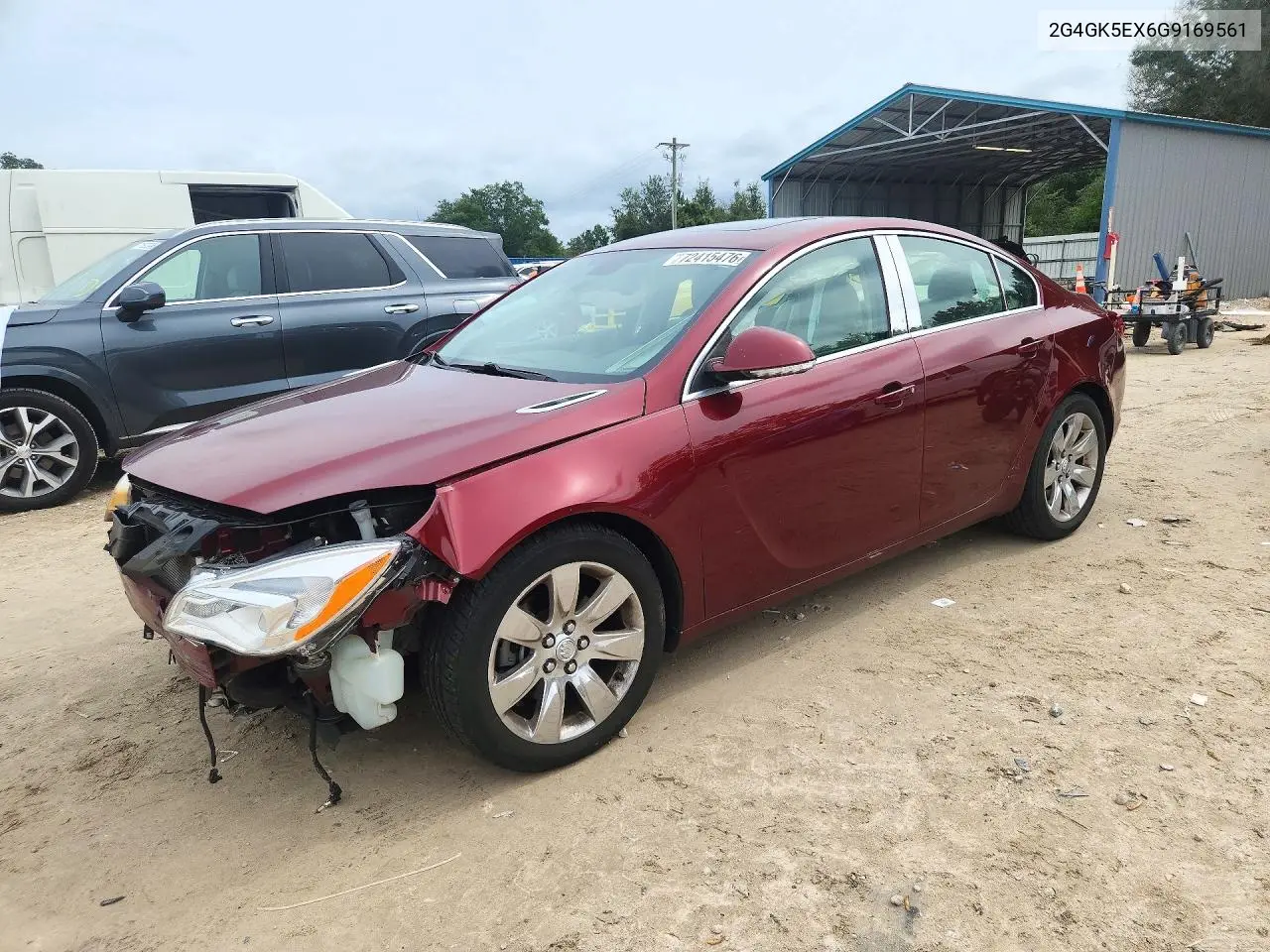 2016 Buick Regal VIN 2G4GK5EX6G9169561 фото 1