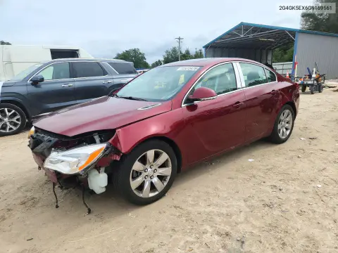 2G4GK5EX6G9169561 — 2016 Buick Regal, Передняя часть, фото до ремонта