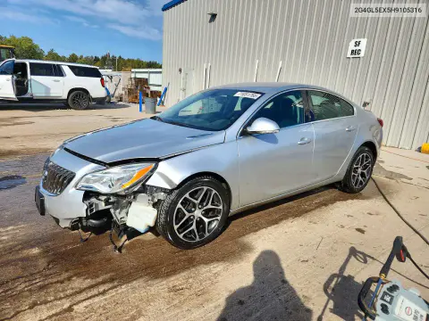 2G4GL5EX5H9105316 — 2017 Buick Regal, Сторона, фото до ремонта