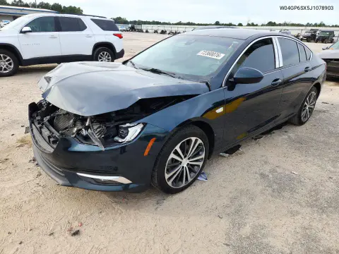 W04GP6SX5J1078903 — 2018 Buick Regal, Передняя часть, фото до ремонта
