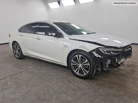 W04GP6SX4K1029662 — 2019 Buick Regal, фото 4 с аукциона Copart 15.10.2026, Передняя часть