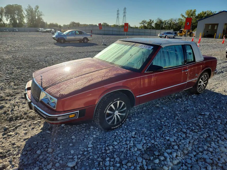 1986 BUICK RIVIERA VIN 1G4EZ57B2GU412550 фото 1