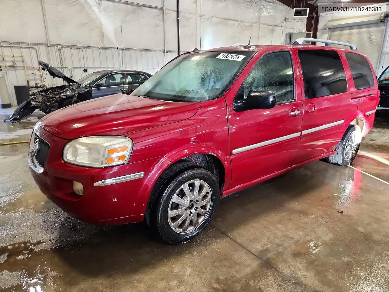 2005 Buick Terraza Cxl VIN 5GADV33L45D246383 фото 1