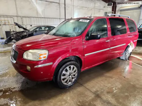 5GADV33L45D246383 — 2005 Buick Terraza, Боковая часть, фото до ремонта