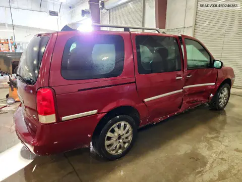2005 Buick Terraza Cxl VIN 5GADV33L45D246383 фото 3