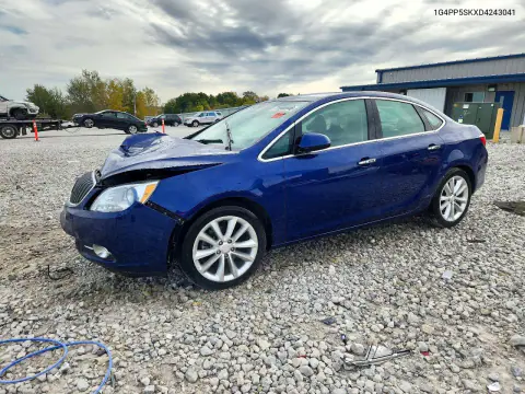 1G4PP5SKXD4243041 — 2013 Buick Verano, Сторона, фото до ремонта